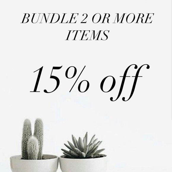 Bundle 2 or more items for 15% off! - Picture 1 of 1